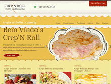 Tablet Screenshot of crepnroll.com.br